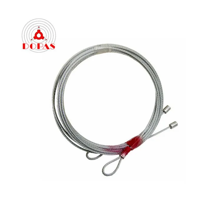 Torsion Lift Cables - Stainless Steel - 1/8", 8'6" (7' Door) - Pair
